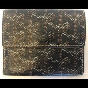 Goyard unisex wallet card holder